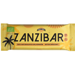 Baton owocowy Zanzibar BIO 40g